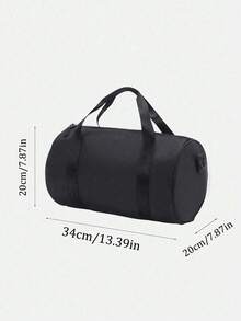 This Personalized Dance Bag Can Be Printed With Your Name, Making It An Ideal Choice For Dance, Sports, Latin Dance, And Various Occasions. Its Large Capacity Allows It To Be Used As Both A Shoulder Bag And A Travel Bag, Making It Practical And Convenient For Daily Use. It Also Makes An Ideal Gift For Friends And Family. - Black - View 11