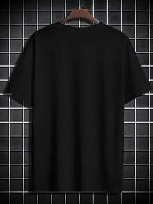 Graphic Wizard Of Oz Print Men's T-Shirt Regular Fit Cotton Casual Style Daily Wear All Season - màu đen - Xem 2