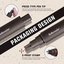 Lakerain Natural Realistic Stamp Freckle Pen, Freckle Tone, Sunburn Tone, Waterproof & Long-Lasting, Versatile, Fashion Women Makeup Brand, Cosplay Cosmetics - Multicolor - View 10