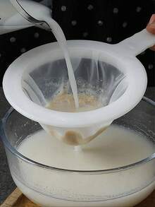 Coffee/Soybean Milk Residue Filter Screen 200 Mesh, Household Juicer Filter Screen, Separation Filter Residue Screen, School Supplies