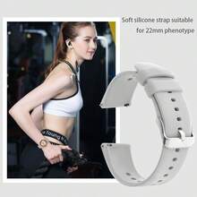 Silicone Watch Bands - Quick Release Waterproof Soft Rubber Replacement Straps With Silver Plated Stainless Steel Buckle