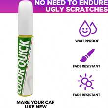 Home Paint Supplies And Tools - Touch-Up Paint Pen, Paint Touch-Up Pen For On-The-Go Vehicle Scratch Repair. Household Version Of Paint Touch-Up Pen, Compatible With Various Vehicle Models.