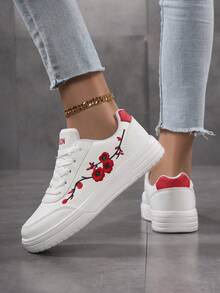 Damen Lässig Outdoor Weiche Sohle Rutschfeste Mode Vielseitige Flache Laufschuhe