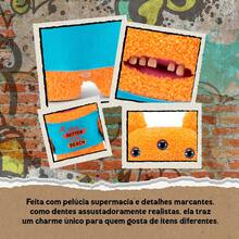 Spin Master 度假系列 - 生化危机怪兽（橙色）| 度假毛绒玩具系列 - 可爱沙滩怪兽毛绒玩偶，逼真牙齿，复古泳装，极具收藏价值（4岁以上） - FUGGLER之度假系列-生化怪(橘色) - 查看 11