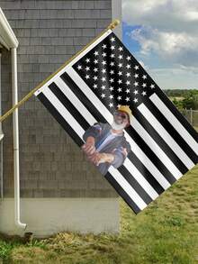 1pc Customized Outdoor Flag In Multiple Sizes, Photo Customized Outdoor Flag, 4th Of July Customized, DIY, Double-Sided Flag, Yard Decor, Outdoor Decor, Home Decor, Suitable For All Seasons, Gift For Family, Personalized Gift, Flag Pole Not Included