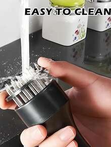 1PC Heavy Duty Meat Tenderizer Needle With 21 Sharp Needles - Stainless Steel Piercing Tips Suitable For Steak, Chicken, Pork, Beef - Efficient Tool For Home And Professional Kitchens - Easy To Clean Design, Stylish Handle, Durable Material, Stainless Steel Steak Meat Tenderizer With Perforating Needles