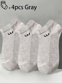 100只/80只/50只/30只/20只/10只/8只/4只装 舒适、吸湿排汗、抗菌、透气针织内衬袜 - 母亲节礼物，男女通用，长袜，吸汗防臭，弹性柔软，时尚纯色，适合春、夏、秋、冬四季穿着，休闲、日常穿着、瑜伽/运动