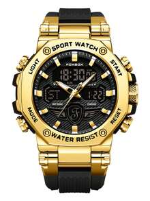 Foxbox LIGE Fashion Teenager Watch Waterproof Luminous Watch Electronic Display Date Calendar Small Window Accurate Clock Multifunction