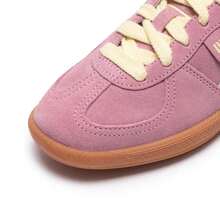 Puma 男女通用巴勒莫休闲运动鞋，舒适轻便，适合日常穿着，情侣鞋款，款式编号：396463-64 - 新婚粉-黃金色 - 查看 7