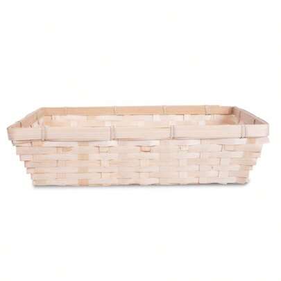10 X Bamboo Natural Color Wicker Bread Basket Shop Display Christmas Hamper