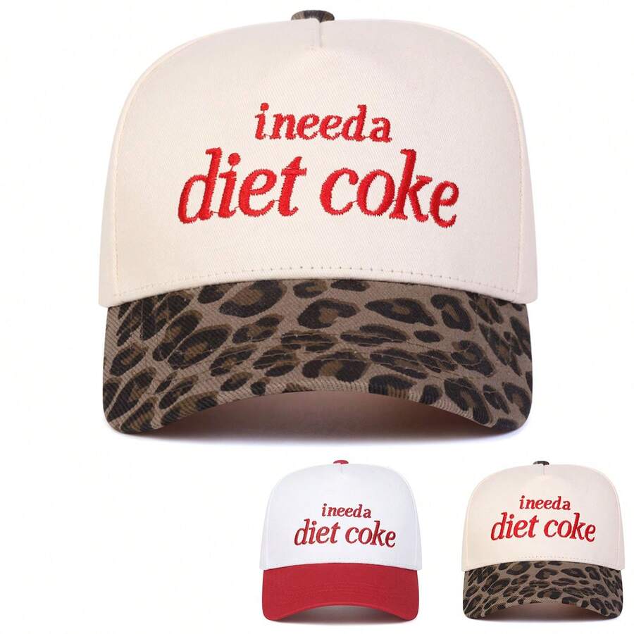 1Piece Men Letter Embroidered Patchwork Baseball Cap Five-Sided Hat Outdoor Adjustable Sunscreen Leisure Hat Spring Autumn Travel Tourism Beach Vacation - Nhiều màu - Xem 1