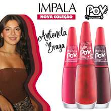 Impala Pov Nail Polish Kit Launch 12 Colors Luara Mabragança Nail Polish Maria Nicolly Antonela Braga - 安東尼拉 - 查看 4