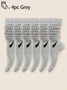 40 pièces/30 pièces/24 pièces Chaussettes de sport confortables unisexes, convenant aux sports et à l'entraînement, chaussettes longues pour femmes, port décontracté et professionnel, antibactériennes, douces, noires et blanches, résistantes aux odeurs, absorbantes, douces et légères, convenant à l'automne/hiver, 20 pièces/10 pièces/8 pièces/6 pièces/4 pièces/2 pièces