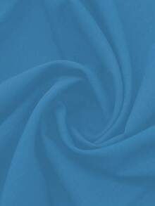 Set Seragam Medis Lengan Pendek Leher V Hitam, Seragam Medis untuk Dokter & Perawat - Baby Blue - View 9