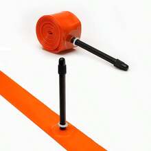 28g Ultra-leichter Fahrrad-Schlauch, TPU-Material, leichter Fahrrad-Schlauch mit französischem Ventil, geeignet für Rennrad, kompatibel mit Felge, Scheibenbremse, Reifen