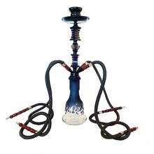 1pc Middle Size Dual Hose Quad Tube Hookah Shisha Set, Glass Hookah Pipe & Accessories, No Electricity Required - one-size - View 21