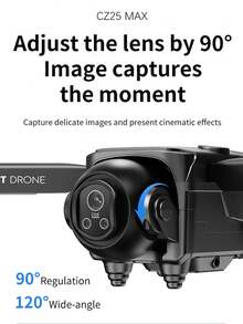 遥控飞机、无刷电机、飞机模型、高清航拍、带屏幕显示的遥控器、无人机、四轴飞行器 - 查看 3