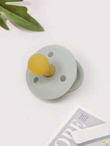 KUNT 1 件新生儿奶嘴，乳胶奶嘴，升级逼真母乳喂养感觉，0-6 个月婴儿圆形硅胶奶嘴 - 彩色 - 查看 20