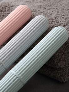 4 Peças Capa de Escova de Dentes, Estojo para Escova de Dentes, Capa Protetora Portátil para Escova de Dentes, Estojo de Viagem Multifuncional e Leve para Escova de Dentes, Estojo de Armazenamento de Escova de Dentes, Adequado para Viagens, Camping, Academia, Escola, Capa de Escova de Dentes de Viagem