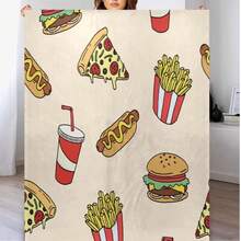 QUGRL Donut Pattern Throw Blanket For Couch 50x60 Inches Soft Cozy Custom Blanket Lightweight Flannel Fleece Blankets Warm Fuzzy Blankets & Throws For Bed Sofa Chair.Jpg|QUGRL Ear Of Malt Corn Wheat Throw Blanket Soft Cozy Flannel Fleece Blankets 60x90 Inches Decorative Lightweight Warm Fuzzy Blankets & Throws For Couch Bed Sofa Chair.Jpg|QUGRL Evil Seeing Eye Throw Blanket For Couch 50x60 Inches Soft Cozy Custom Blanket Lightweight Flannel Fleece Blankets Warm Fuzzy Blankets & Throws For Bed Sofa Chair.Jpg|QUGRL Food Hamburg Throw Blanket Hot Dog Pizza Soft Cozy Flannel Fleece Blankets 60x90 Inches Decorative Lightweight Warm Fuzzy Blankets & Throws For Couch Bed Sofa Chair.Jpg|QUGRL Fruit Vegetable Pattern Throw Blanket Cute Funny Colorful Soft Cozy Flannel Fleece Blankets 60x90 Inches Decorative Lightweight Warm Fuzzy Blankets & Throws For Couch Bed Sofa Chair.Jpg - 白3 - 查看 1