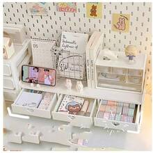 3-In-1 Monitor Stand, Drawer And Keyboard Storage - Ergonomic Desktop Risers For Computers/Laptops - Extra Space Organizer, Triple-Function Design, Ergonomic Relief, Universal Installation