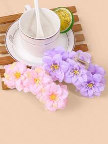 1pc Women's Camellia Flower Hair Clip, Fashion Sweet Versatile Elegant Charming Cute Hair Accessory For Daily, Commute, Party, Wedding, Vacation, Gift Fall Hair Claw Autumn Claw Clips Hair Clutch Clips For Hair Winter Hair Accessories For Women