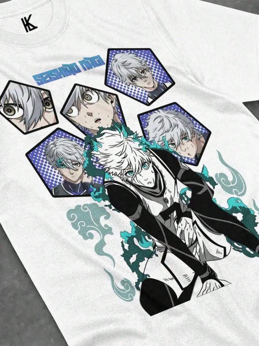 Seishiro Nagi T-Shirt Blue Lock Isagi Yoichi Anime Manga Rin Itoshi Soft Tee.Jpg Singer Shirt  Wo Streetwear Casual Loose Oversized Fans Top Tee1.Jpg Singer Shirt  Wo Streetwear Casual Loose Oversized Fans Top Tee2.Jpg Singer Shirt  Wo Streetwear Casual Loose Oversized Fans Top Tee3.Jpg Singer Shirt  Wo Streetwear Casual Loose Oversized Fans Top Tee4.Jpg Singer Shirt  Wo Streetwear Casual Loose Oversized Fans Top Tee5.JpgSerial Ex - 白色 - 查看 1