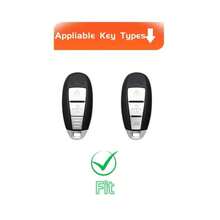 钥匙包外壳 适用于铃木 适用于维特拉 适用于雨燕 适用于伊格尼斯 适用于基泽西 SX4 适用于巴雷诺 适用于 Ertiga 适用于巴雷诺 保护套 钥匙扣 圣诞礼物 - 彩色 - 查看 10