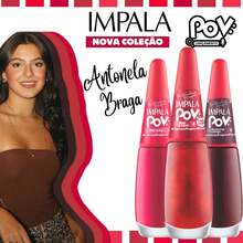 Impala Pov Nail Polish Kit Launch 12 Colors Luara Mabragança Nail Polish Maria Nicolly Antonela Braga - 安東尼拉 - 查看 1