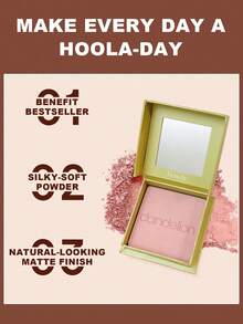 Phấn má hồng Benefit Wanderful World Silky Smooth Powder Blush #Dandelion Pink Radiant Blush 6g/0.21oz | Chống mồ hôi | Không gây mụn | Không lem | Có thể tán nhiều lớp | Tạo hiệu ứng má hồng tự nhiên | Làm sáng và làm mờ khuyết điểm | Công thức mịn mượt, dễ thoa | Mang lại vẻ rạng rỡ tươi tắn | Phù hợp cho trang điểm hàng ngày và các dịp đặc biệt - Hồng nhạt - Xem 5