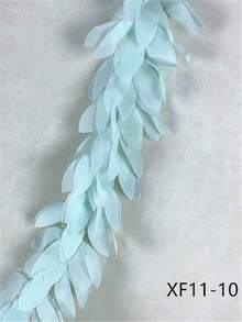 1 Roll Colorful 3D Flower Chiffon Lace Tassel, DIY Clothing Accessories, Swimwear, Children's Wear, Shoes, Hats, Decorations