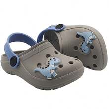 Children's Slippers For Boys And Girls With 3D Capybara Designs - Dino Gray - Ver 2