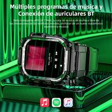 LOKMAT Reloj inteligente APPLLP 7 MAX, pantalla AMOLED de 2.06", compatible con tarjeta SIM 4G/5G, compatible con dispositivos Android e iOS, cámara de alta definición giratoria 180°, datos celulares, Wi-Fi, descarga de aplicaciones de terceros, sistema operativo Android 8.1 - APPLLP 7 MAX - Ver 9