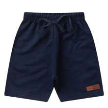 Kit C/ 4 Bermudas Para Menino - Moletinho de Algodão - Kit Sortido Com 4 Cores Diferentes