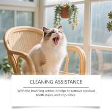 Pet Teeth Cleaning Pen, Gentle Formula For Daily Dental Care, Cleans And Freshens Pet's Teeth