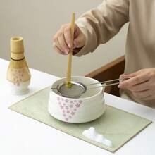 1 件/5 件抹茶碗、抹茶打蛋器、抹茶勺、抹茶勺、抹茶筛、抹茶布、陶瓷抹茶茶具、日式风格、节日礼品套装、圣诞礼物 - 彩色 - 查看 2