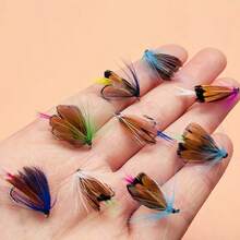 Fly Fishing Flies Kit, 24-114Pcs Handmade Fly Fishing Gear With Dry/Wet Flies, Streamers, Fly Assortment Trout Bass Fishing With Fly Box