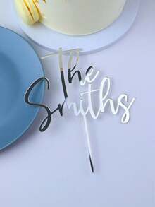 Personalized Wedding Cake Topper Custom Last Name Cake Topper For Wedding Rustic Wedding Mr And Mrs Anniversary Cake Topper Multi-Functional, Anti-Mold, Ornamental Exquisite, Modern, High-Quality, Contracted Custom, Personalized, Unique Ideal Gifts For Graduation, For Weddings, For Housewarming Dining Room, Living Room, Bedroom, Tea Room, Home, Christmas,Warm Ambience, Autumn Home Refresh,Home Harmony - Multicolor - View 13