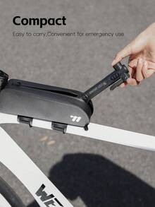 WEST BIKING 80PSI Mini Bicycle Pump - High Pressure Portable Emergency Air Pump | Suitable For Road Bicycle Air Pump