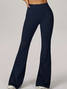 MASKERT Damen Hosen, Sporthosen, weite Hosen, Lässig Hosen, Yogahosen, Weite Bein Hosen, bequeme und hautfreundliche Leggings