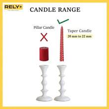 Black Candle Holders Set Of 2 Decorative Centerpiece Table Candlesticks Holders Taper Candles Home Decor Easter Candle Holders Dinner Party Wedding Decorations