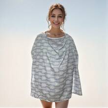 DODO NICI Baby Breast Feeding Cover Nursing Cover With Burp Cloth Machine Washable