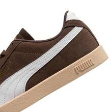 Zapatillas deportivas ligeras y casuales para uso al aire libre Puma Club II 397444-15, unisex - Marrón-Puma Blanco-Dorado - Ver 8