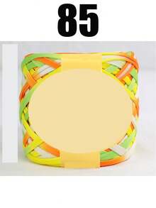 1/3 件 T 恤纱线,机织面料针织纱线,用于钩编和编织包、靠垫、玩偶、手工艺品钩编项目 - 彩色 - 查看 90