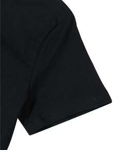 Camiseta Divertida de Oficina para Hombres – Camiseta con Estampado 'Cuando Llego al Trabajo, Primero Me Escondo', Cuello Redondo de Algodón Cómodo, Ropa Casual de Verano, Textura Suave, Lav - Negro - Ver 4