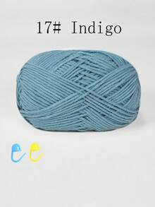 1/3包 50克 4股钩针线，带记号扣的钩针线，初学者钩针套装，多包装编织线，优质腈纶线，柔软钩针线，DIY工艺品，围巾（配饰颜色随机）