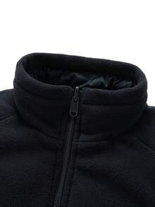 男士双面穿背心外套，加厚保暖无袖，保暖防风，秋冬季 - 黑色 - 查看 11