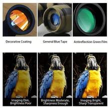 Black - High Clarity Binoculars, Long Distance Folding Mini Binoculars, High Clarity Lens, Multi-Layer Optical Coating, Essential Outdoor Gear For Hunting, Sports, Camping, Travel