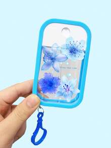 Spray Bottle, 1/2pcs Summer Moisturizing Water Cosmetic Bottle, Pink Flower Print, Ocean Turtle Print Pattern Perfume Spray Bottle, With Hook And Anti-Fall Silicone Protective Cover, Can Be Given To Family Or Friends For Birthday Gifts, Holiday Gifts, Suitable For Travel Portable 50ml