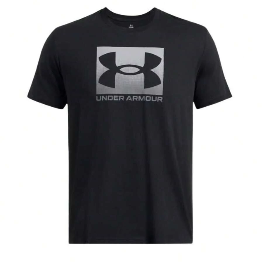 Under Armour Boxed Men's Sports Short Sleeve Black - Black / / Graphite - View 1